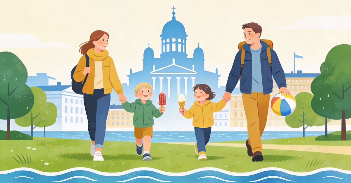 Helsinki lasten kanssa – parhaat tekemiset ja perheystävälliset kohteet 2025–2026