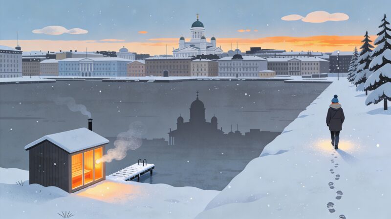 Helsinki talvella – parhaat talviaktiviteetit, saunat ja sisätekemiset