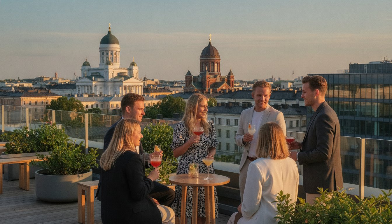 Kattoterassi Helsinki 2026: Toimituksen kuratoima opas Stadin upeimpiin näköaloihin